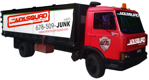 The Junk Eater! The Atlanta Junk Squad Junk Removal Junkmobile.